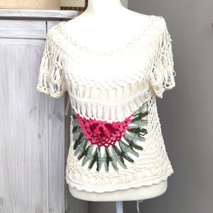 Boutique Top Crochet M